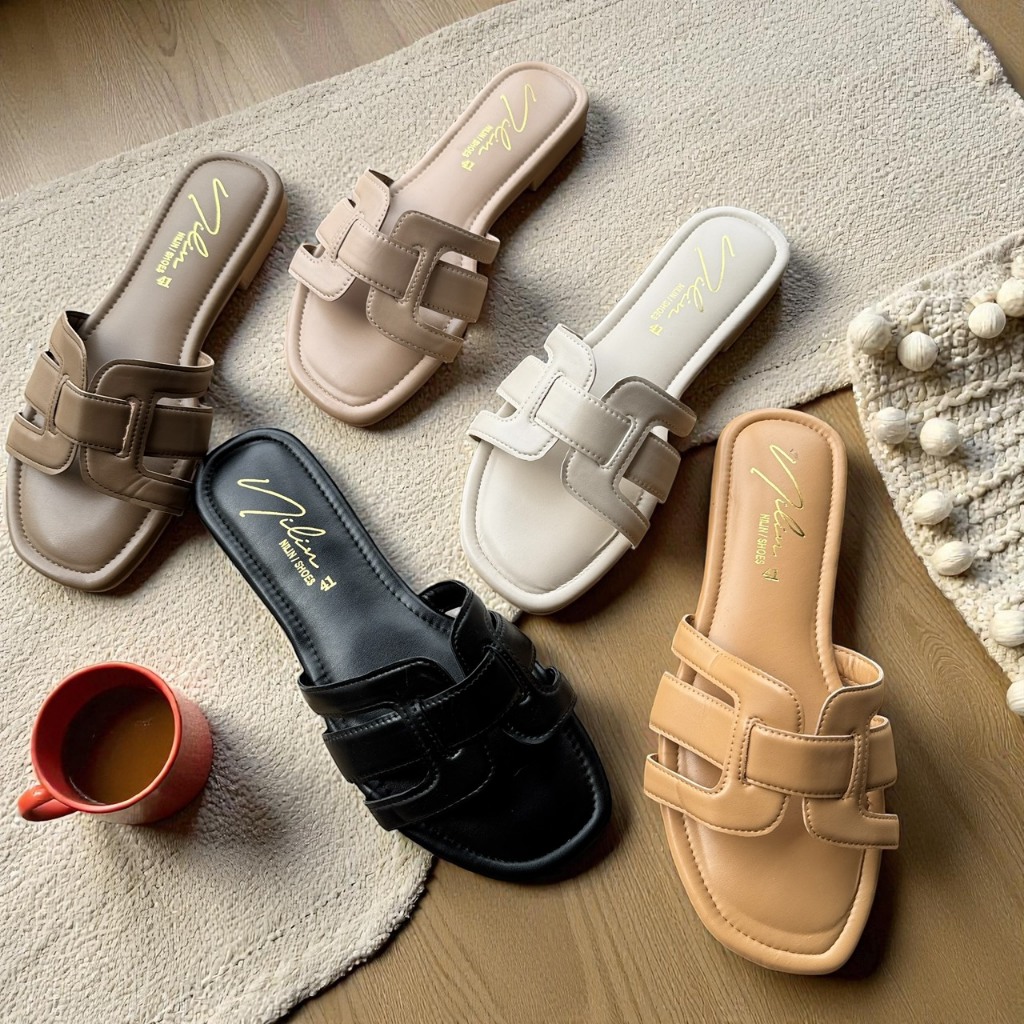 (2/2) รองเท้าแตะไซส์ใหญ่ (Size41-45) รุ่น แตะสวมทรงสาน (KN-123) รองเท้าไซส์ใหญ่ รองเท้าไซส์พิเศษ ทรงใหญ่