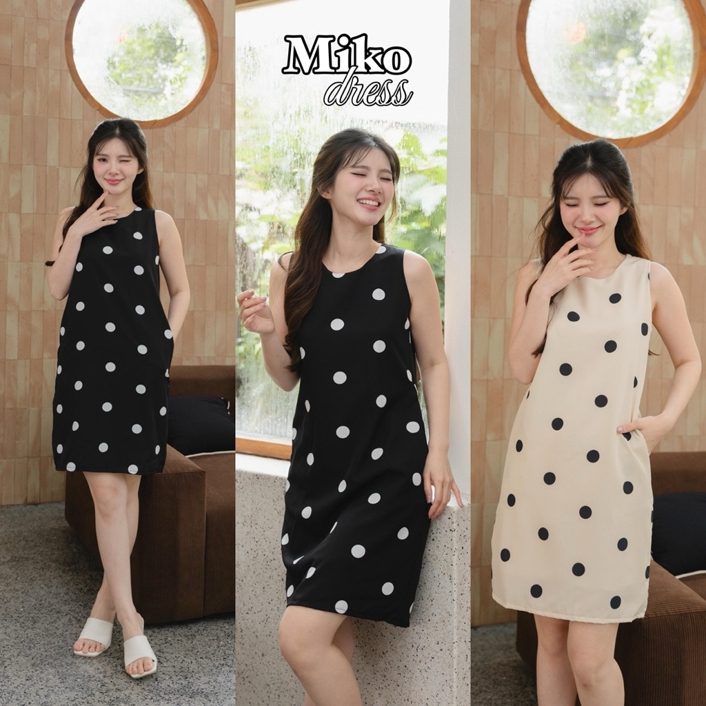 Miko dress polka dot
