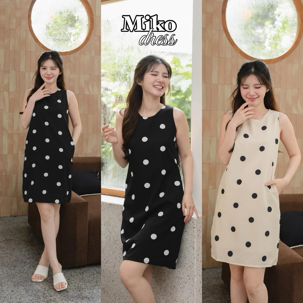 Miko dress polka dot