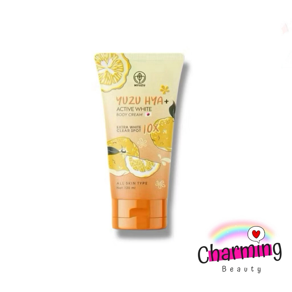 แท้💯% ครีมเจลมิวซุ ยูซุ ไฮยา แอคทีฟ ไวท์ บอดี้ครีม Yuzu Hya active white body cream 120ml
