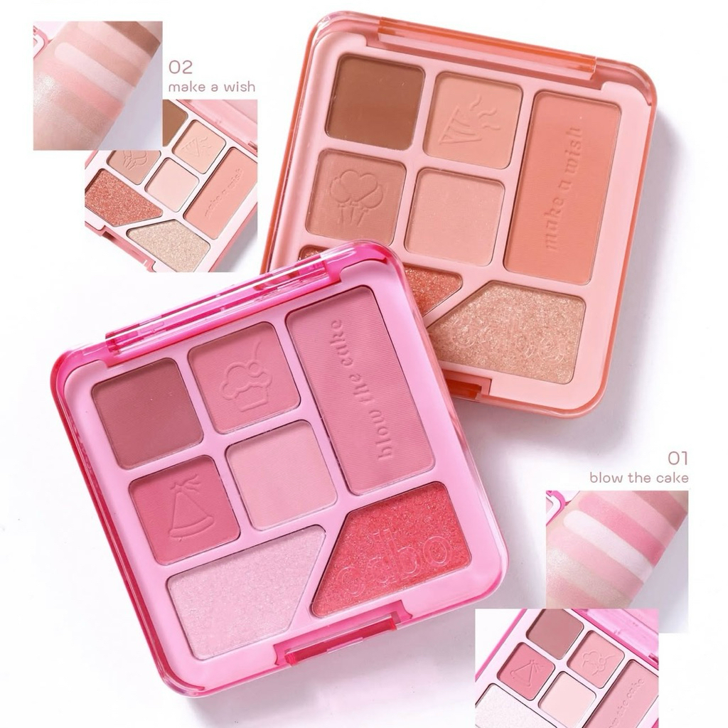 พาเลทตาสวีททรีทส์ปาร์ตี้ ODBO SPECIAL TREATS EYESHADOW PALETTE (˶˃ ᵕ ˂˶) .ᐟ.ᐟ