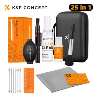 K&F CONCEPT 25 in 1 ชุดทำความสะอาดกล้องเลนส์และ Sensor ชุดทำความสะอาด CLEANING KIT