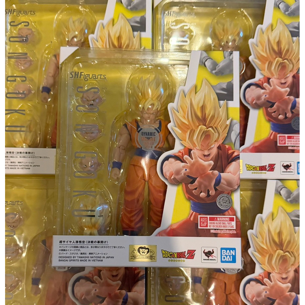 [แมวทอง]Bandai LOTJP S.H.Figuarts Super Saiyan SON GOKU (The Beginning of the Decisive Battle) jp