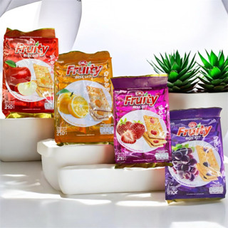 ฟรุ๊ตตี้ บิสกิต ขนมปังกรอบ มี 4 รส (ตราโอเค)