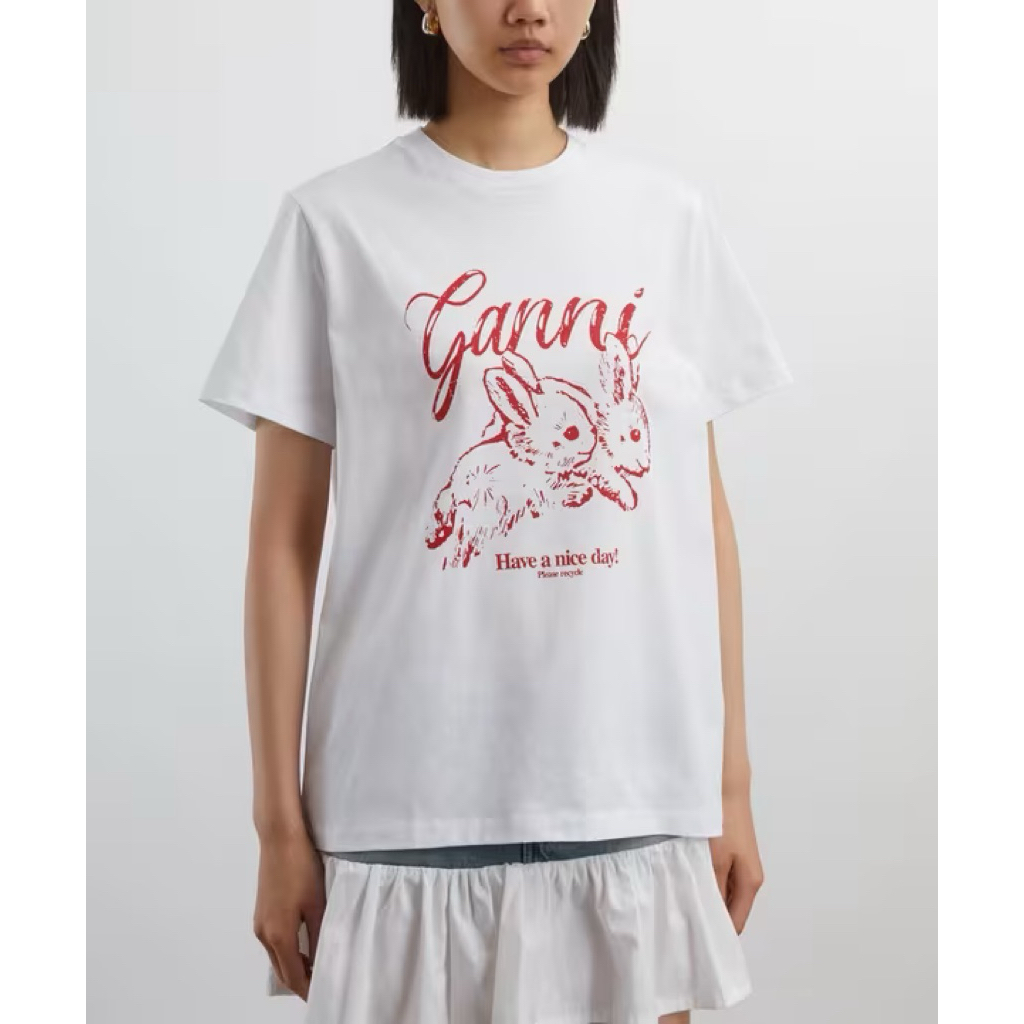 Ganni bunny  T-shirt