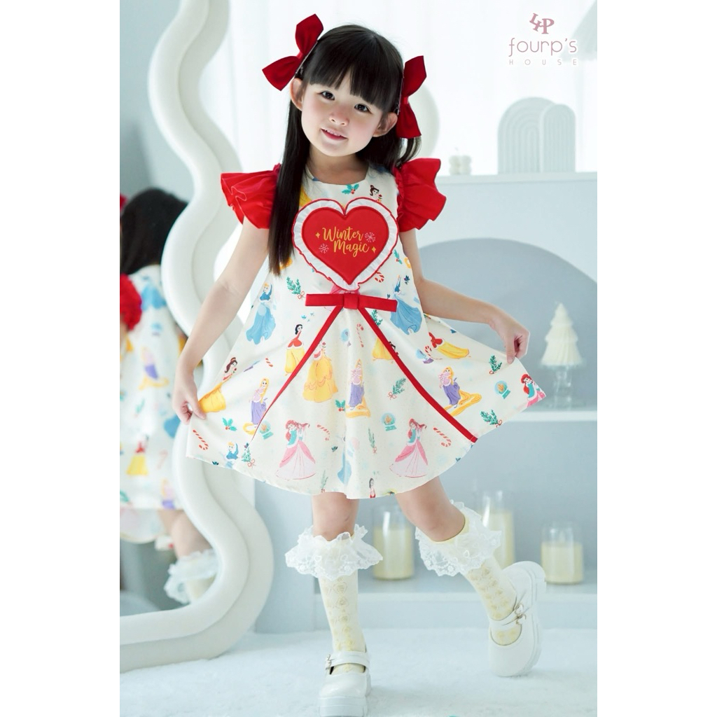 Four P’s House (เดรสเจ้าหญิง) Size 4Y New!!