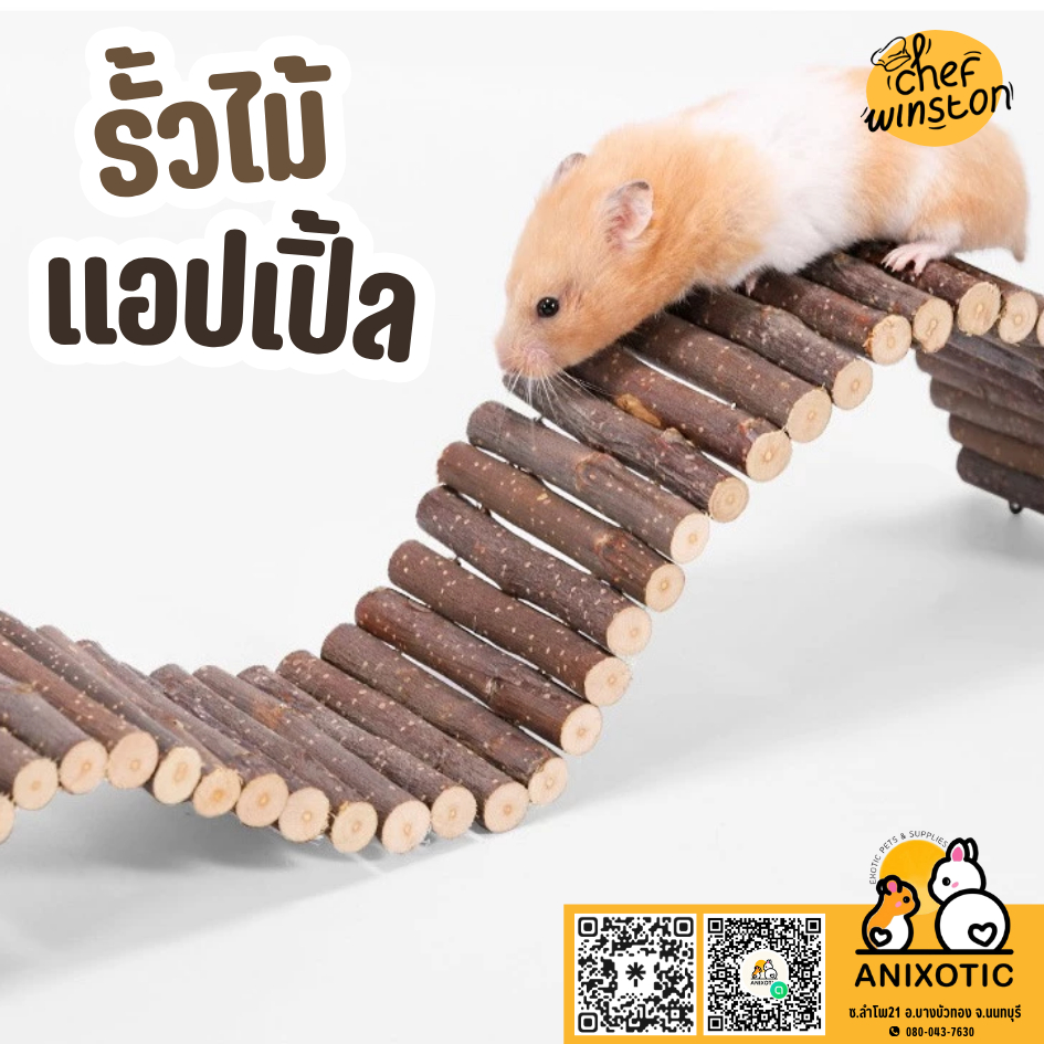 Anixotic [รั้วไม้แอปเปิ้ล] รั้วไม้กั้นโซน