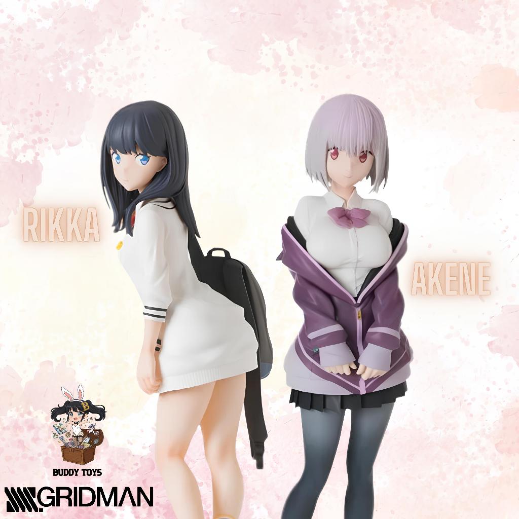 [ Figure แท้ ] #โปรดอ่าน SSSS Gridman - Rikka & Akane Figure & อะคริลิคสแตนดี้ [ SEGA ] [ B ]