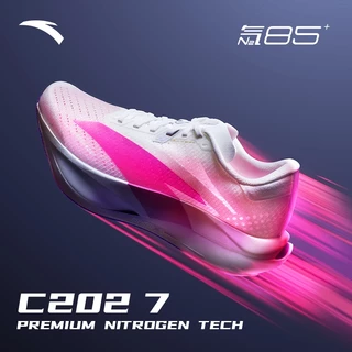 [เก็บโค้ดลดเพิ่ม] ANTA C202 7 Women มาราธอน Running Shoes CarbonFiber รองเท้าวิ่งผู้หญิง 1225D5575 Official Store