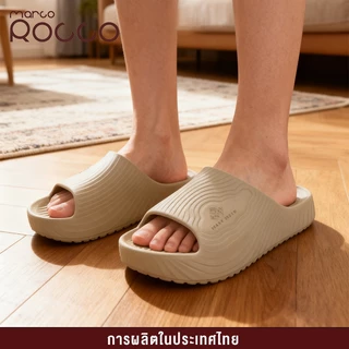 Marco Rocco รองเท้าแตะผู้ชายผู้หญิง กันลื่น น้ำหนักเบา รองเท้าแตะใส่ในบ้าน รองเท้าแตะลำลอง MR8012