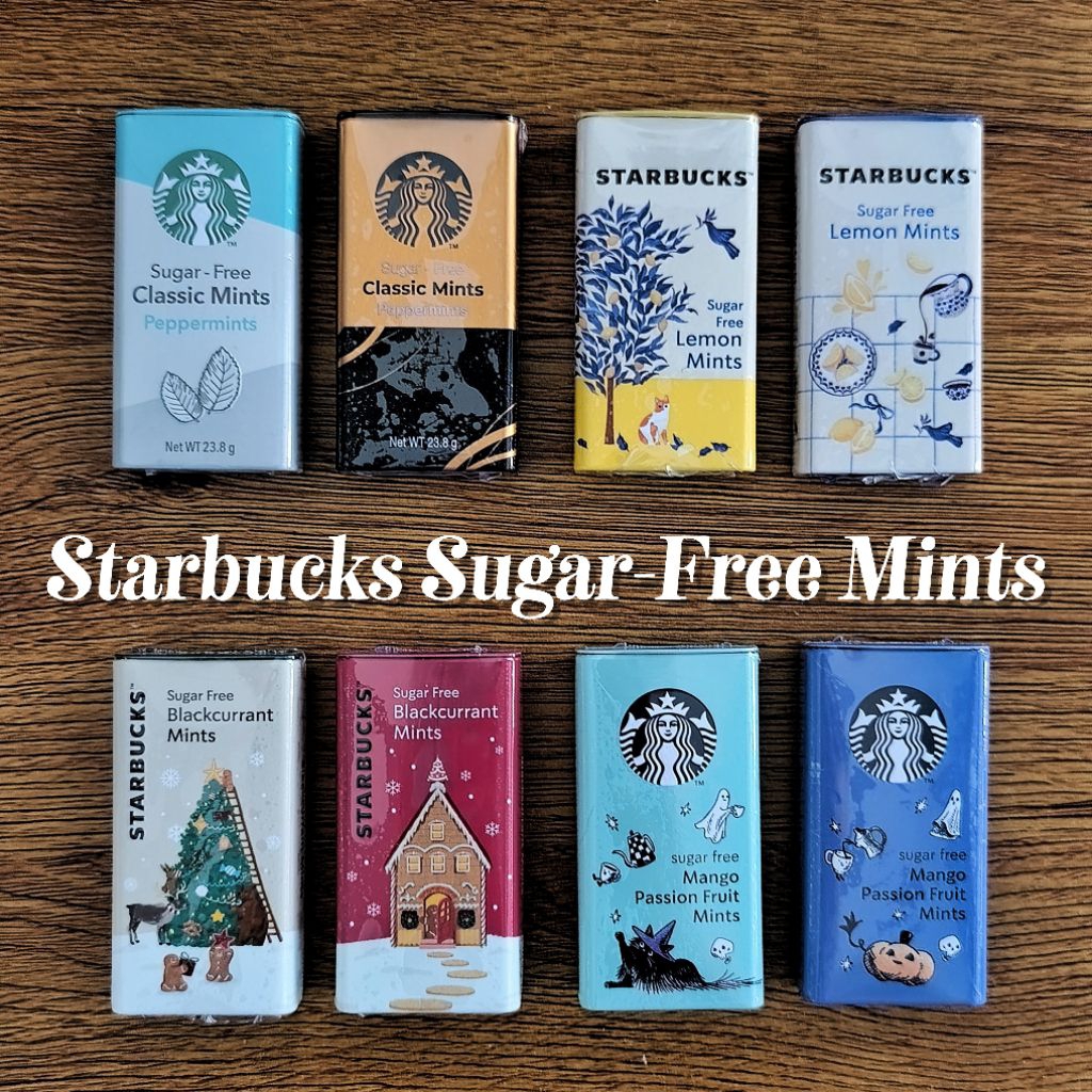 Starbucks ลูกอม Sugar-Free Classic Mints / Peppermints