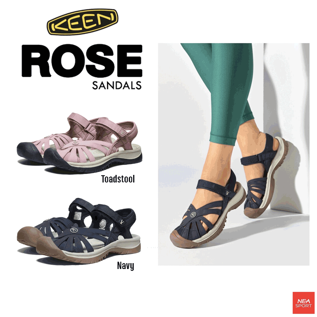 [ลด30% เก็บโค้ด 2509FASHDD] KEEN Women's Rose Sandal รองเท้า รัดส้น ผู้หญิง คีน แท้