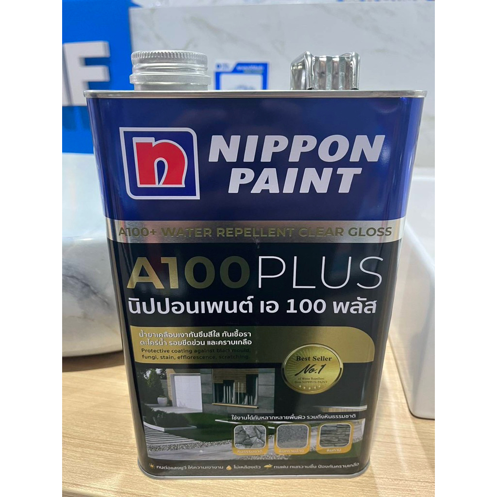 Nippon น้ำยาเคลือบเงาใสกันซึม A-100
