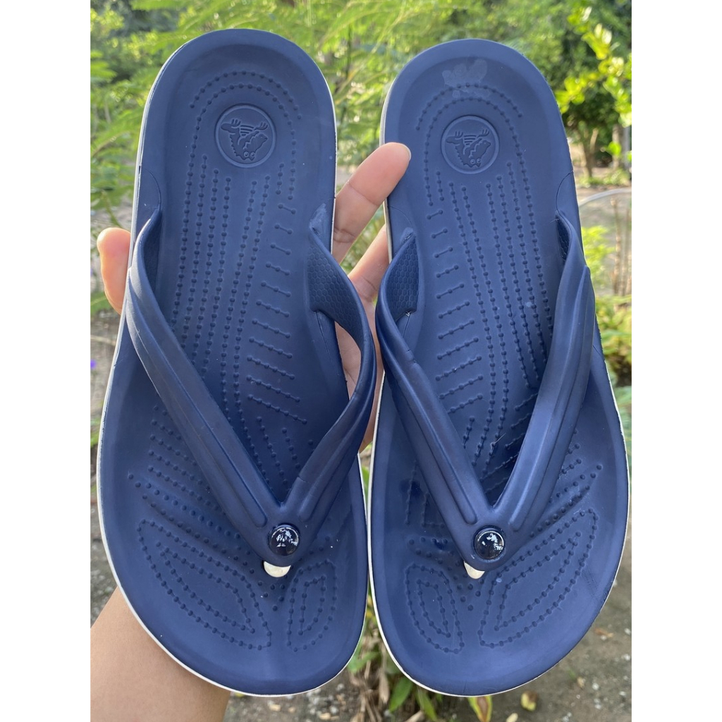 CROCS Crocband Flip รองเท้าแตะมือสอง ขนาด 41-42 ยาว 26 ซม.