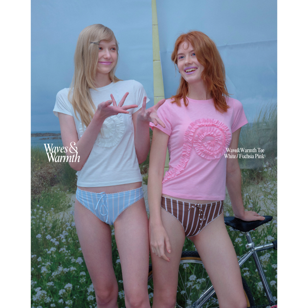 when.we.summer -  Waves&Warmth Tee (-เฉพาะเสื้อ-) *พร้อมส่ง* - รูปที่ 6