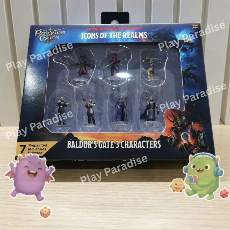 [มือ1] D&D Icons of the Realms: Baldur's Gate 3 Characters (EN) ลิขสิทธิ์แท้ 100%