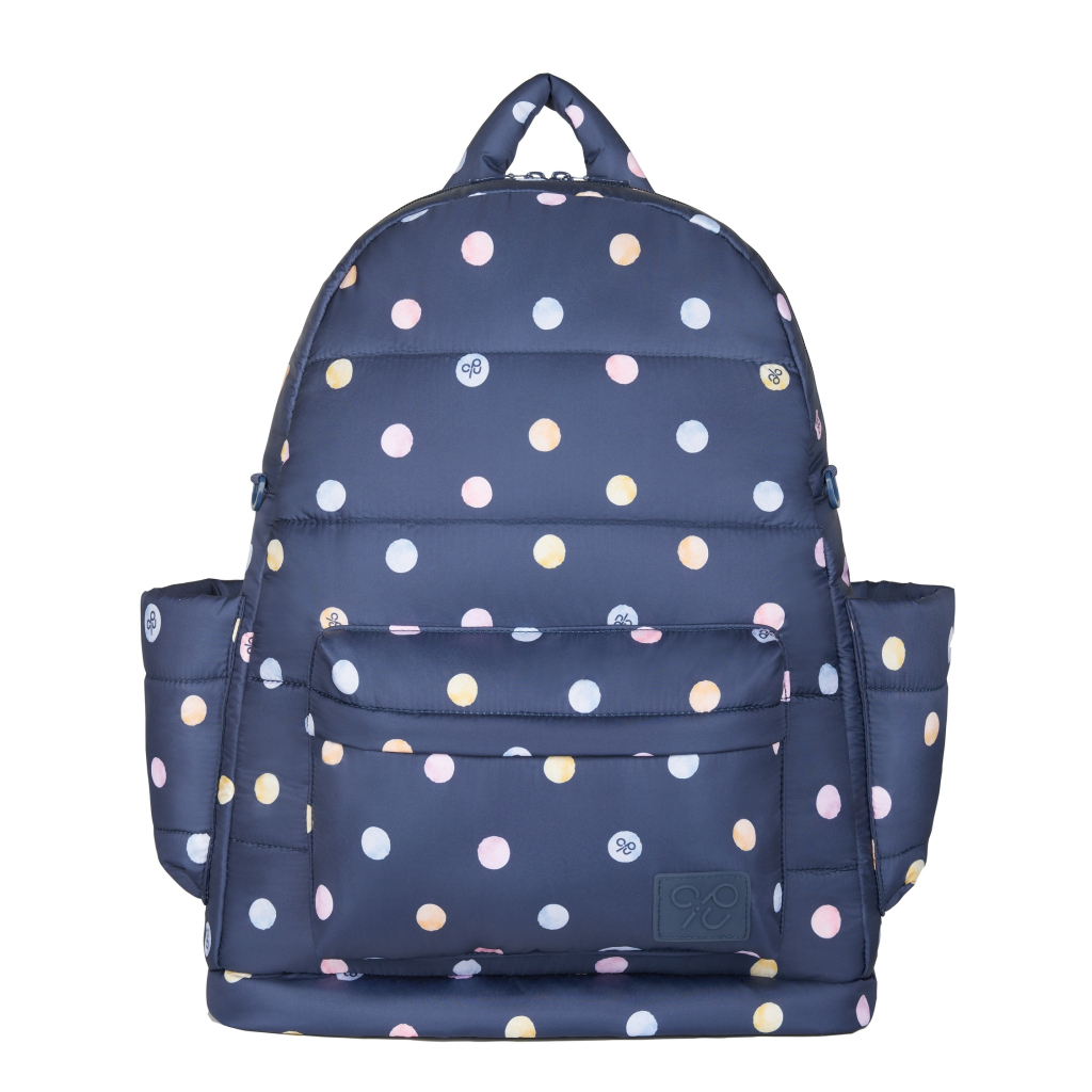 CIPU OFFICIAL STORE | กระเป๋าคุณแม่ | กระเป๋าใส่ของเด็กอ่อน รุ่น AIRY Backpack สี Sugar Rainbow Bubble