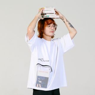 Judge Me By The Cover Tee V.2