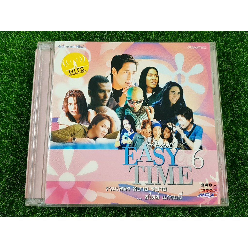 CD แผ่นเพลง Easy Time Vol.6/Y NOT 7/ใหม่ เจริญปุระ/ไท ธนาวุฒิ/TIME/คริสติน่า อากีล่าร์/FLY