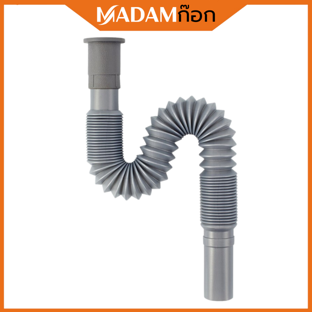 🔥ถูกที่สุด🔥 ท่อย่น ท่อน้ำทิ้งอ่างล้างหน้า และ ท่อน้ำทิ้งซิ้งล้างจาน MA-J-018