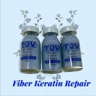 TOV หัวเชื้อเคราตินไฟเบอร์เข้มข้น  สำหรับผมเสียทุกสภาพ ใช้ผส…