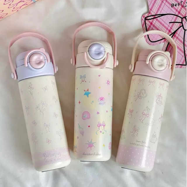 ❤️พร้อมส่ง❤️กระติกน้ำเด็ก เก็บความเย็น 500ml. สำหรับเด็กและผู้ใหญ่