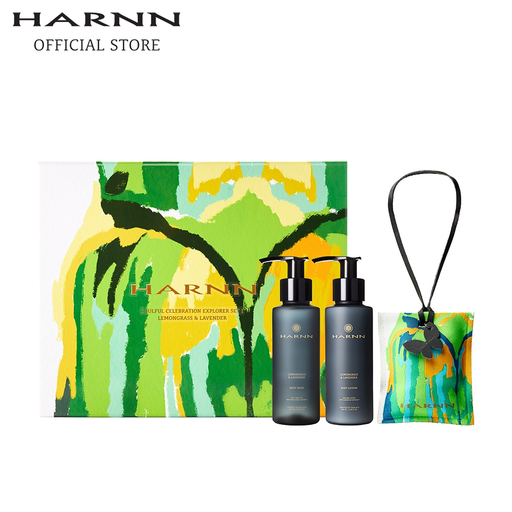 HARNN SOULFUL CELEBRATION EXPLORER SET LEMONGRASS & LAVENDER
