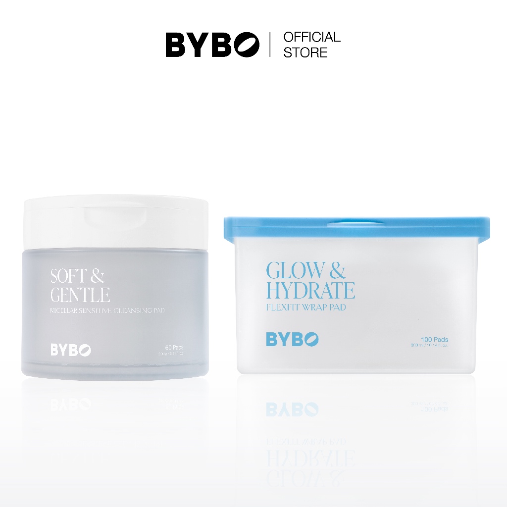 BYBO SKIN RESET DUO (MICELLAR CLEANSING PAD + FLEXFIT WRAP PAD)
