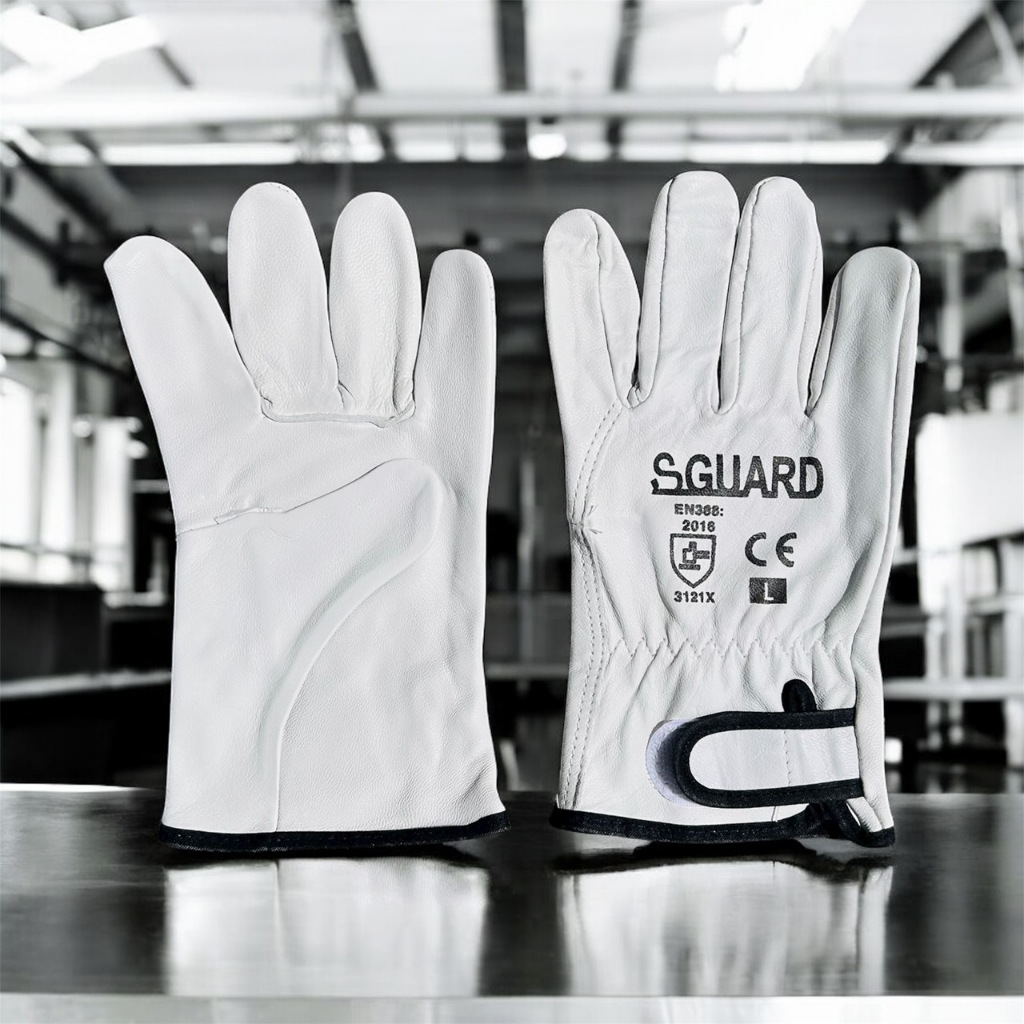 SGUARDถุงมือหนังผิววัวเชื่อมอาร์ก้อน