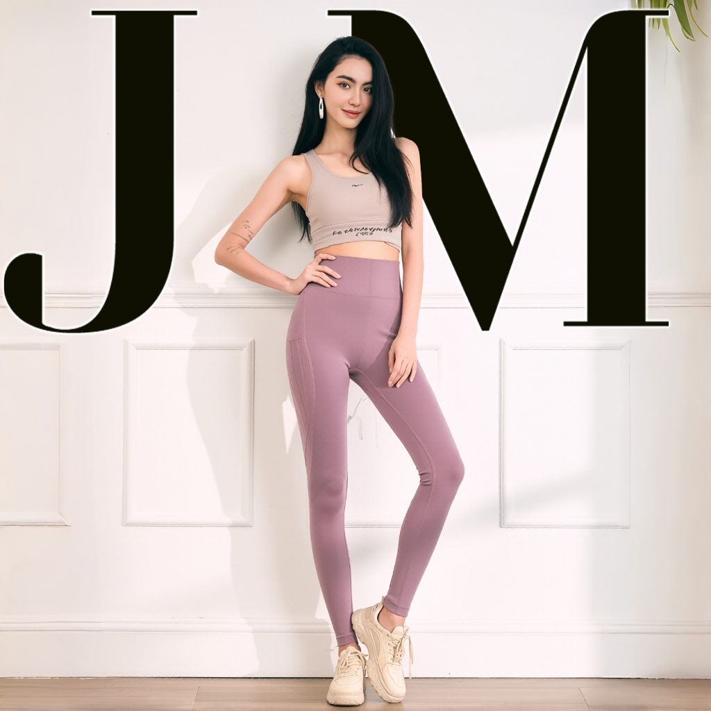 กางเกงโยคะ ยางยืดรัดรูปเอวสูง กระชับหน้าท้อง ยกกระชับก้น สำหรับผู้หญิงไทย ออกกำลังกายและฟิตเนส ช่วยให้ดูเพรียวและขึ้นรูป