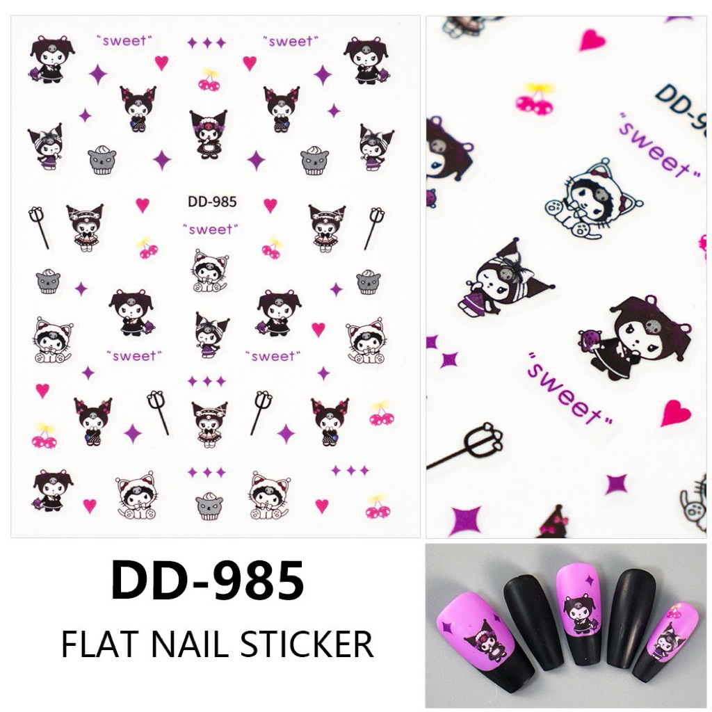 สตก.ลายการ์ตูนน่ารัก 3D ลายคุโรมิ พาวเวอร์พัฟเกิล สุดคิ้วส์ แผ่นละ9บาท - รูปที่ 7