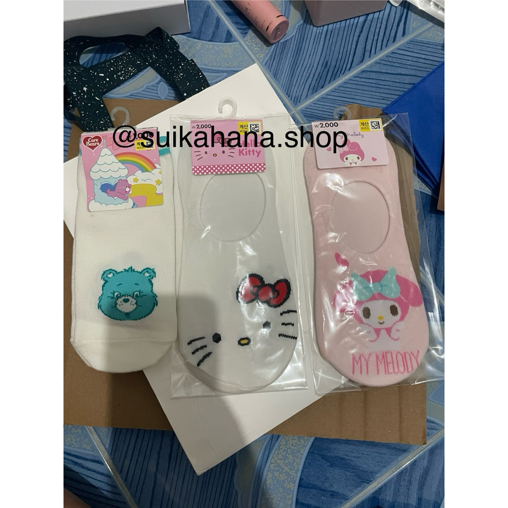 🇰🇷daiso| ถุงเท้า sanrio