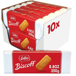Biscoff cookies 250กรัม ยกลัง 10 แพ็ก พร้อมส่ง