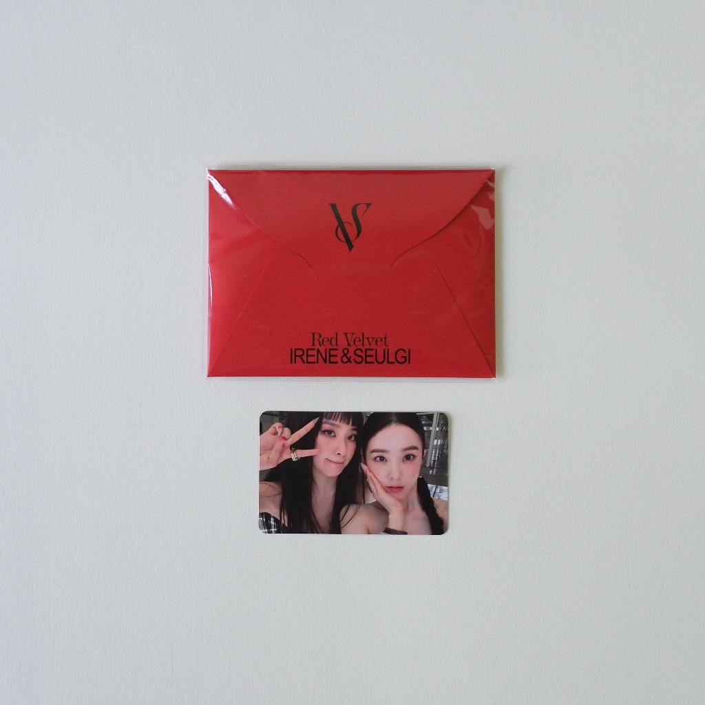 พร้อมส่ง อัลบั้มเต็ม ไม่แกะ Red Velvet - IRENE & SEULGI - 2nd Mini Album [TILT] (SMART ALBUM) (QR Ve