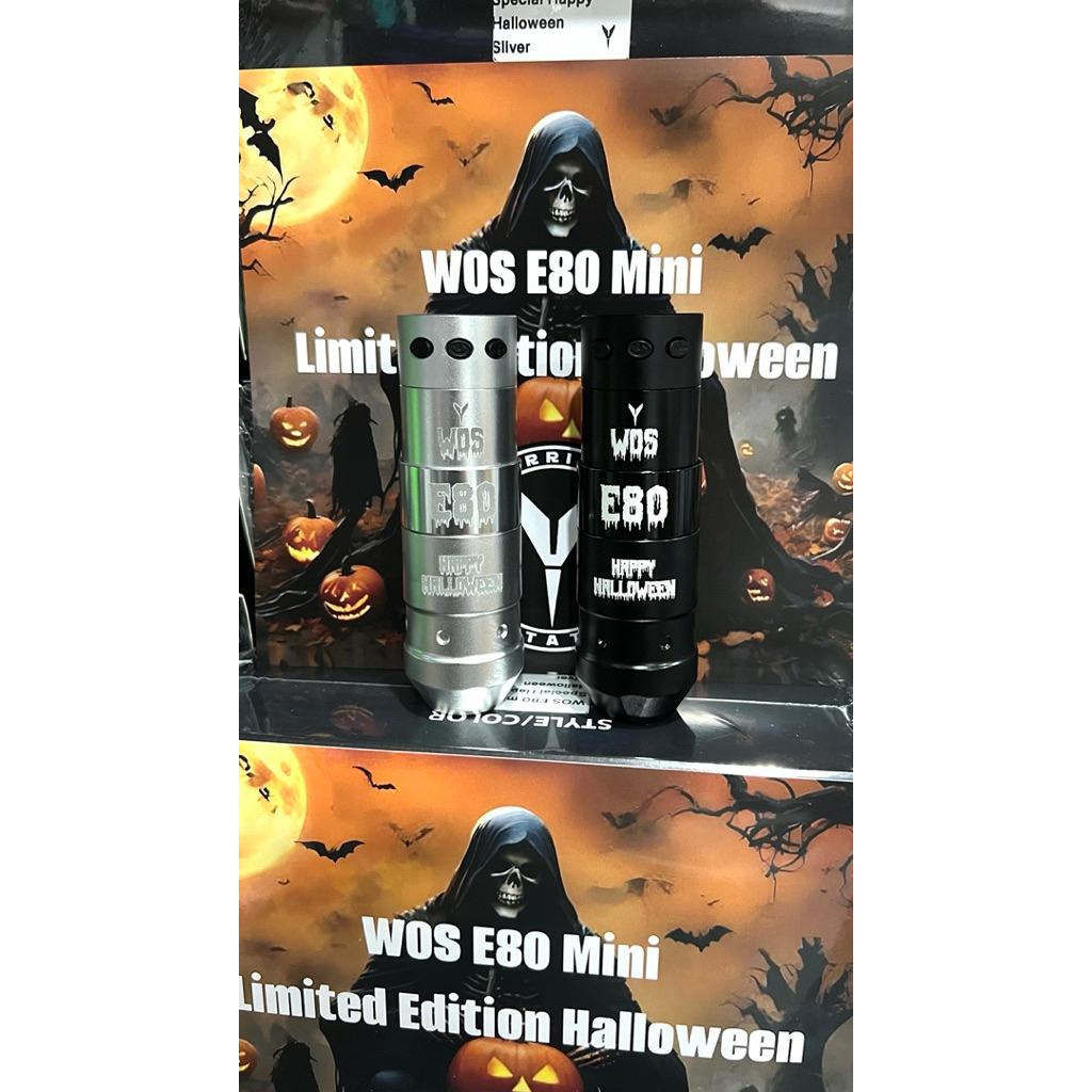 WOS-E80mini รุ่น Limited Halloweenสโตรคได้3.0-3.5-4.0-4.5-5.0อัพเกรดใหม่สั้นลงเบาลงจะง่ายขึ้นพร้อมกร