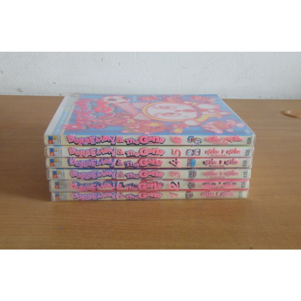 หนังสือการ์ตูน โดเรมอน โดราเอมอน Doraemon and The Gang Doraemon & The Gang เล่ม 1-6 ครบจบ ผลงานของ F