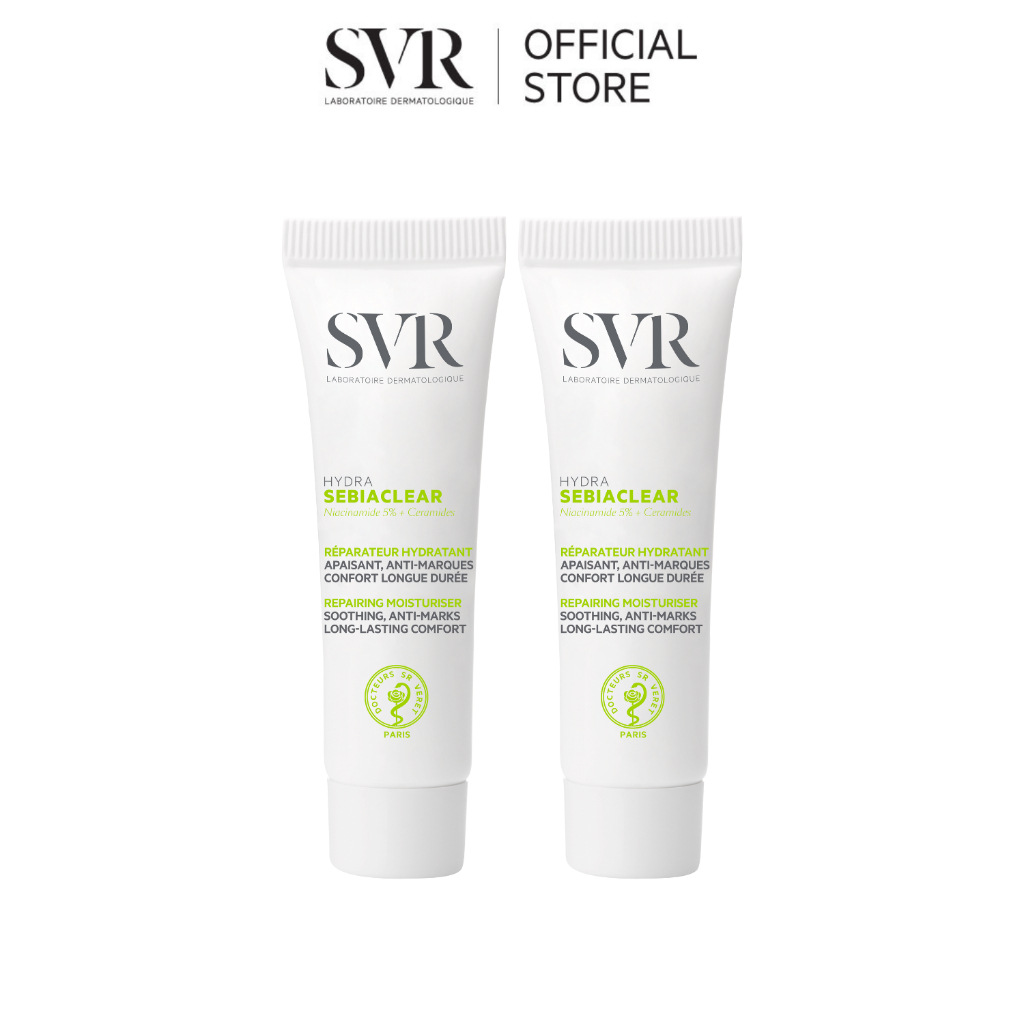 [GWP] [สินค้าของแถม ห้ามกดสั่งซื้อ] SVR SEBIACLEAR Hydra Moisturizer Cream 3 ml จำนวน 2 ชิ้น