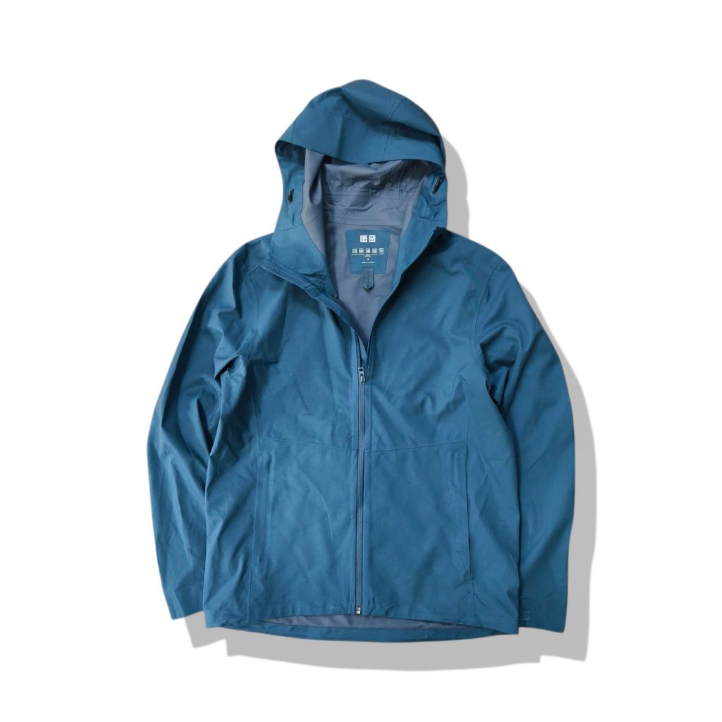 Uniqlo Ochean Blues Blocktech 3D Cut Hooded Parka Jacket(M) รอบอก 43”