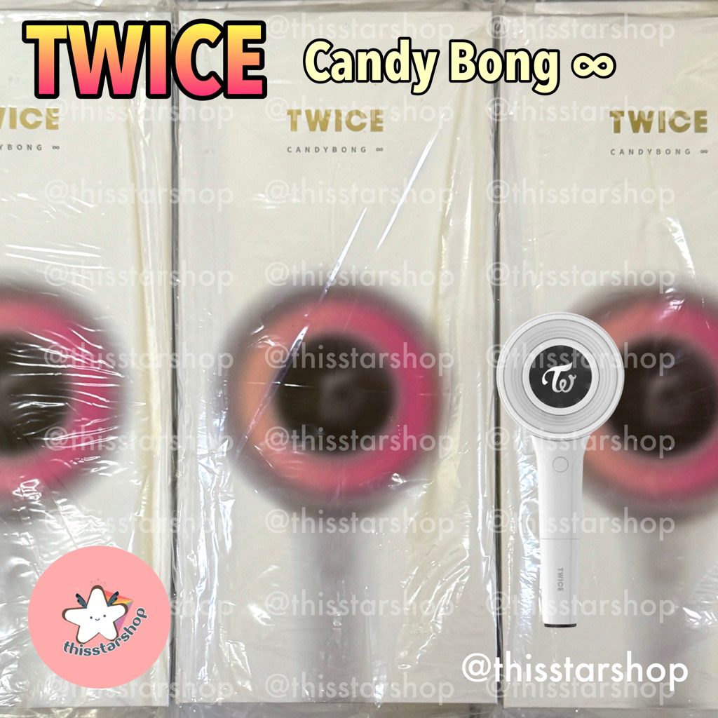 แท่งไฟ TWICE Candy Bong ∞ (ver.3) / official Light Stick ทันคอน