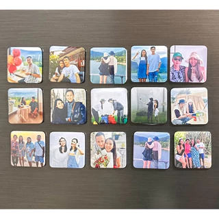 ของขวัญ แม่เหล็กติดตู้เย็น แม็กเน็ต Magnet (ส่งรูปมาทำได้)