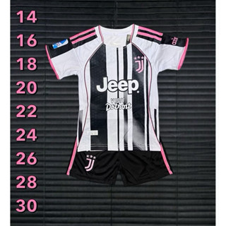 ชุดกีฬาเด็ก! 🧒🏻ทีมยูเวน-ตุส ( เสื้อ + กางเกง) ผ้านิ่ม ใส่สบา…