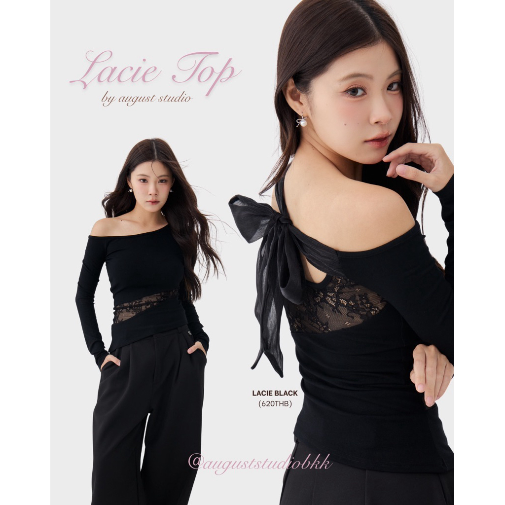 Lacie Top - white/ black
