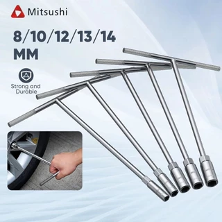 Mitsushi ประแจตัว t ประแจตัวที8/10/12/13/14 ชุด T ประแจบล็อกตัวที T บล็อกตัวทีคอยาว