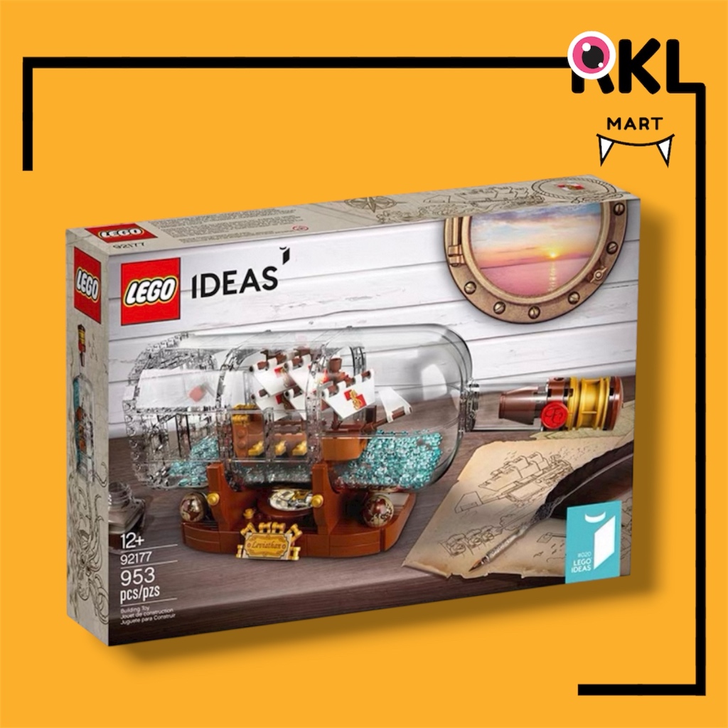 (PRE-ORDER)-แท้‼️LEGO 21313 Ship In A Bottle 🚢 l 953 pieces