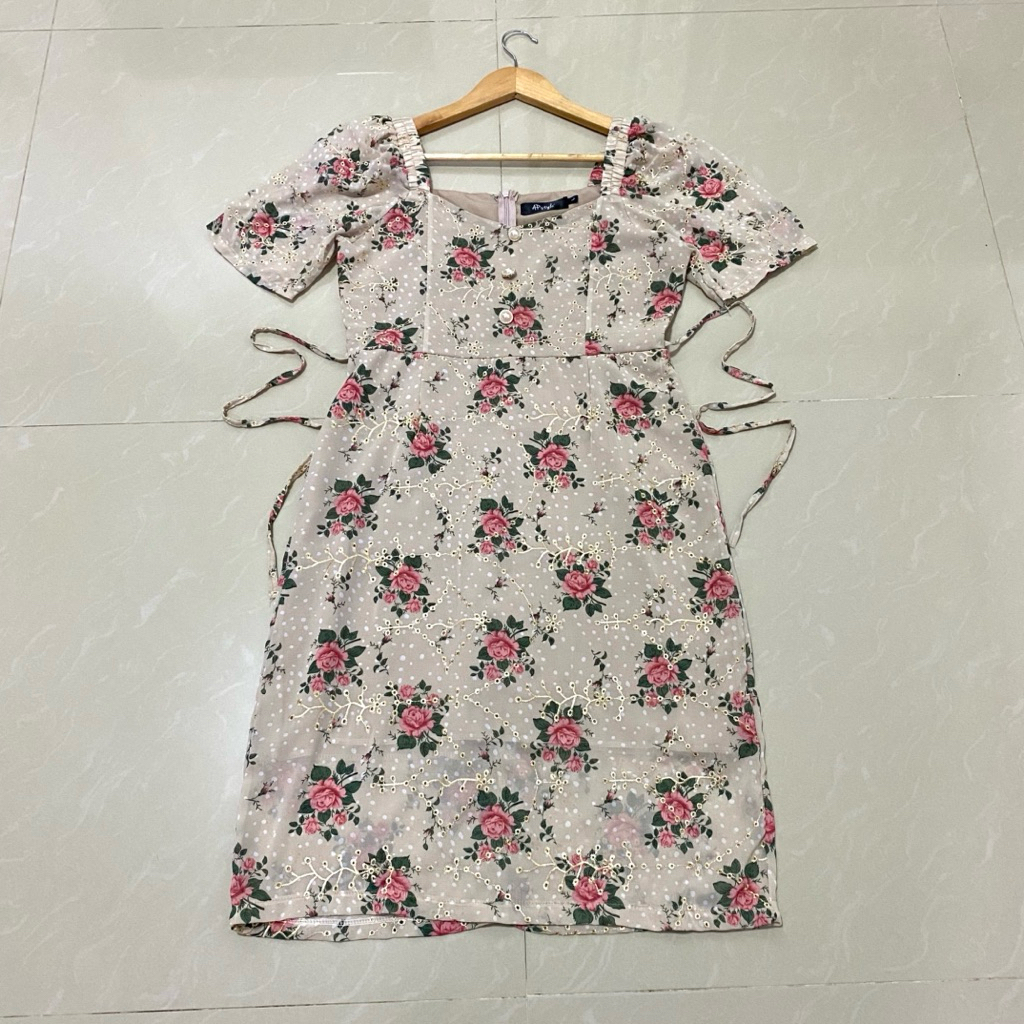 เดรสชีฟอง AP Style ไซส์L