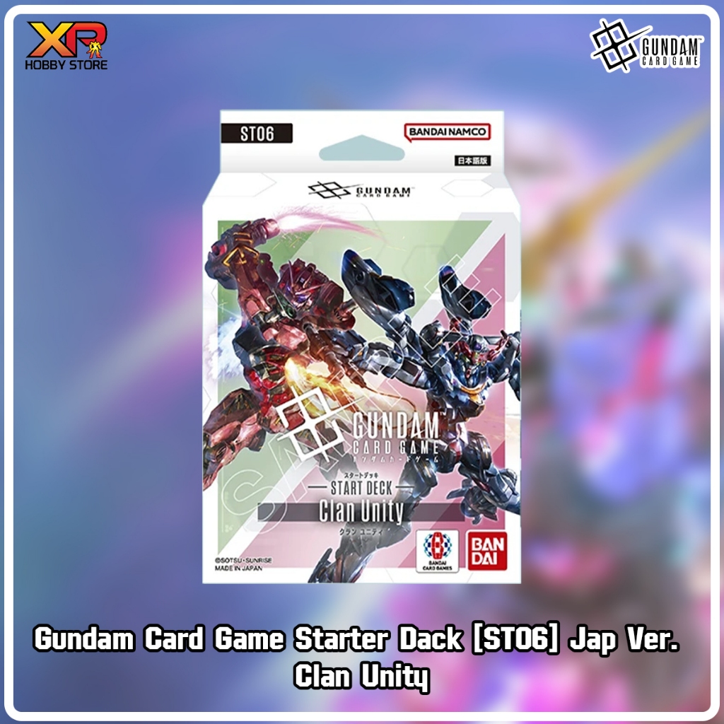 [Pre-Order][จัดส่งเดือน 12] Gundam Card Game Start Deck ST06 Clan Unity ***อ่านรายละเอียดก่อนสั่ง