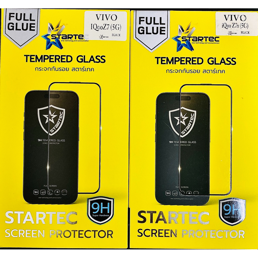 VIVO IQOO Z7  &  IQOO Z7X TEMPERED GLASS FULL GLUE