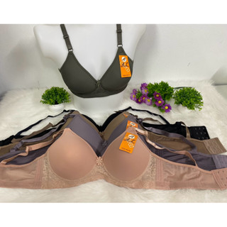 เสื้อชั้นใน A.L Bra #B55 ไร้โครง ไม่ดันทรง ฟองบาง คัพ A-B รอ…