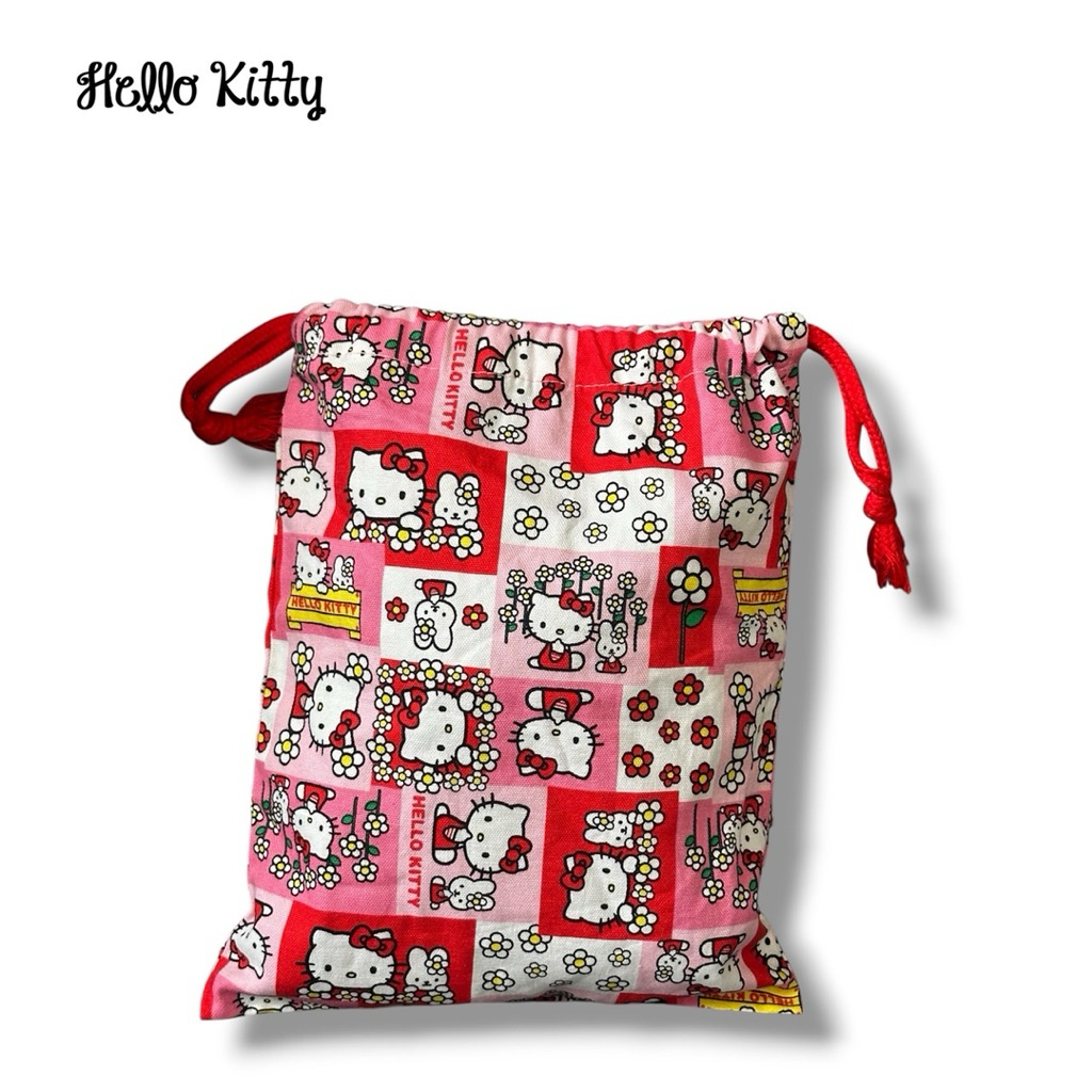 Hello kitty กระเป๋าหูรูด คิตตี้