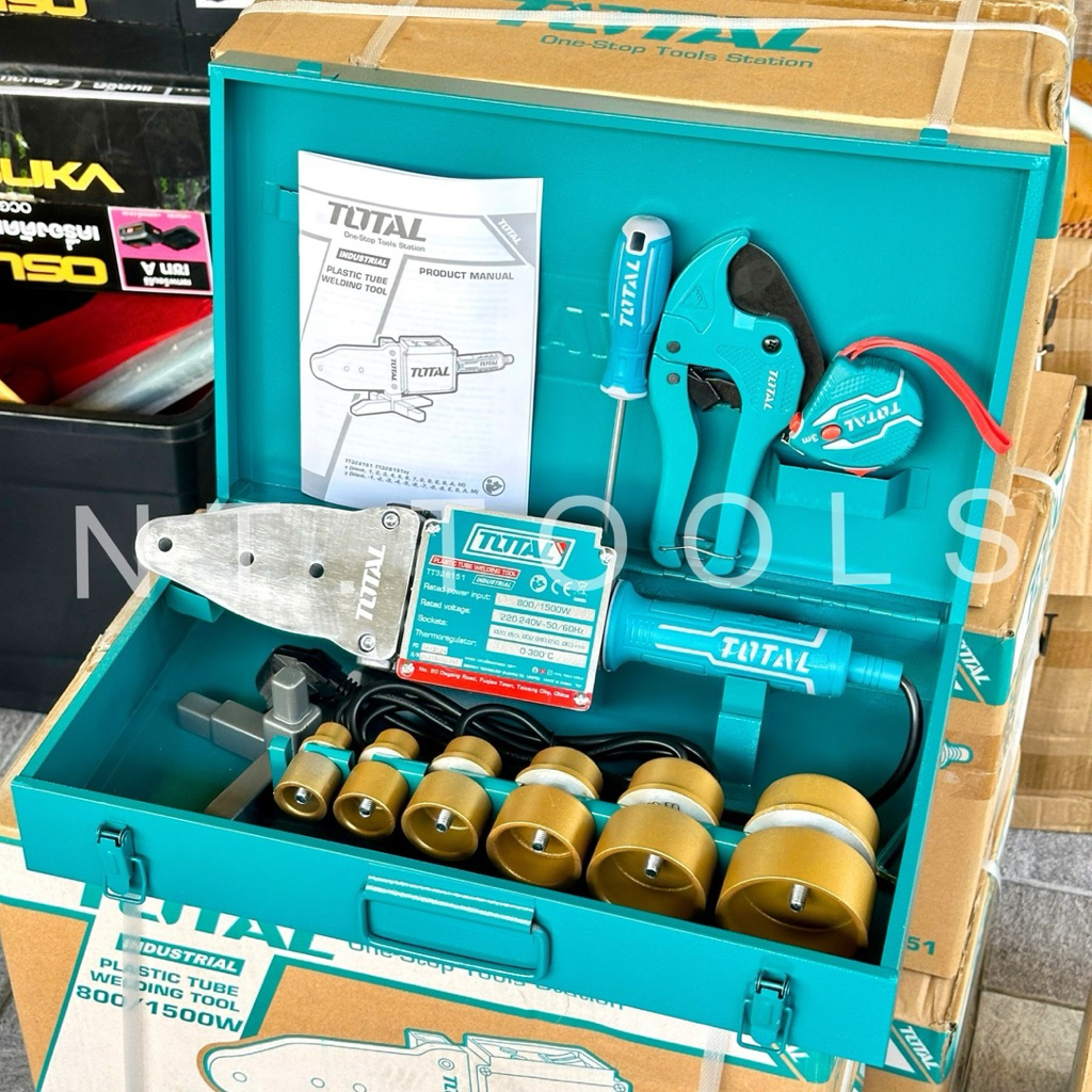 TOTAL เครื่องเชื่อมท่อ pe hdpe ppr pipe  เชื่อมท่อพีอี รุ่น TT328151